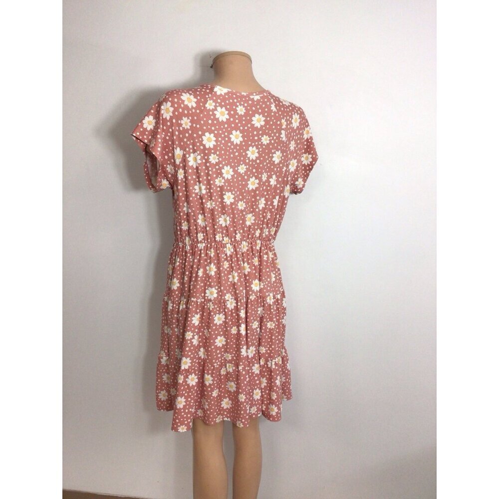 Floral Sunflower Dress Womens 2XL - Picture 4 of 11